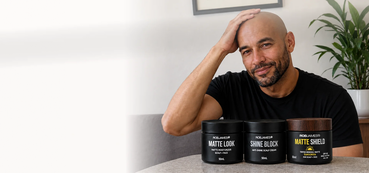 ANTI-SHINE SCALP CARE FOR SHAVED HEADS & SMP
